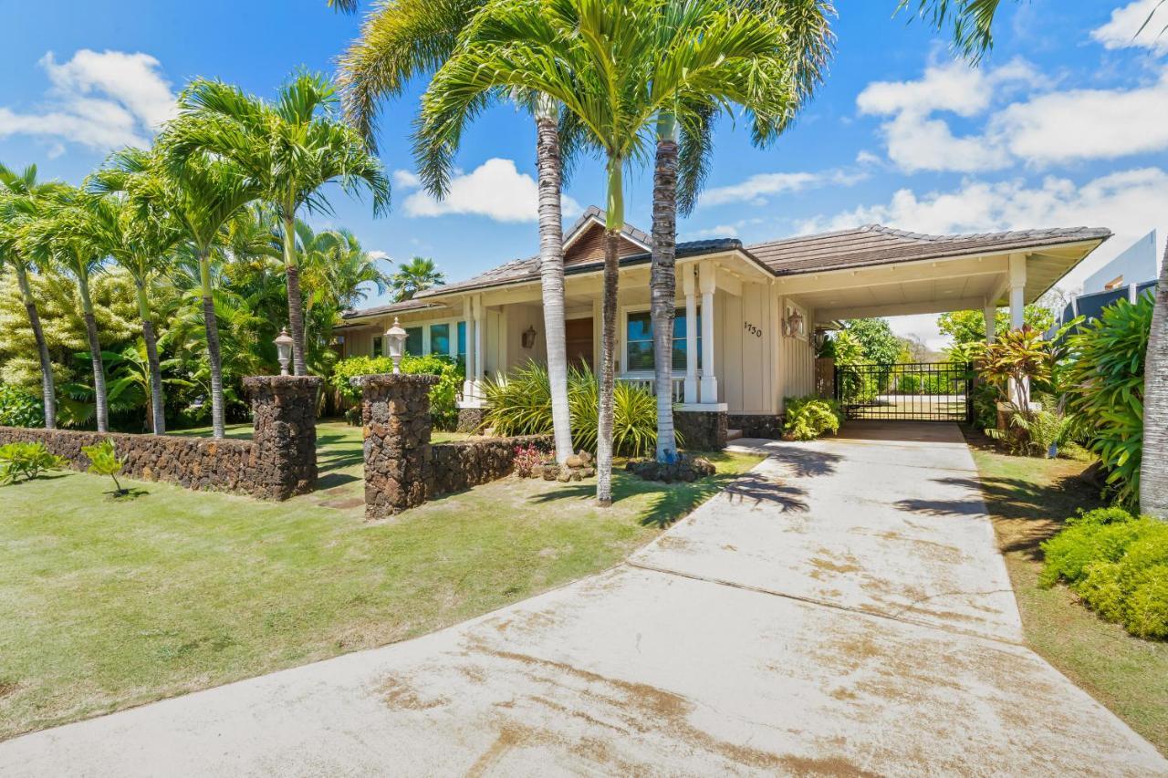 1730 Kaleka 4 Bed Poipu House, Guest House Walk To Beach Koloa Buitenkant foto